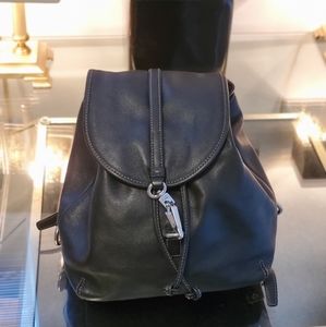 Coach Leather Backpack